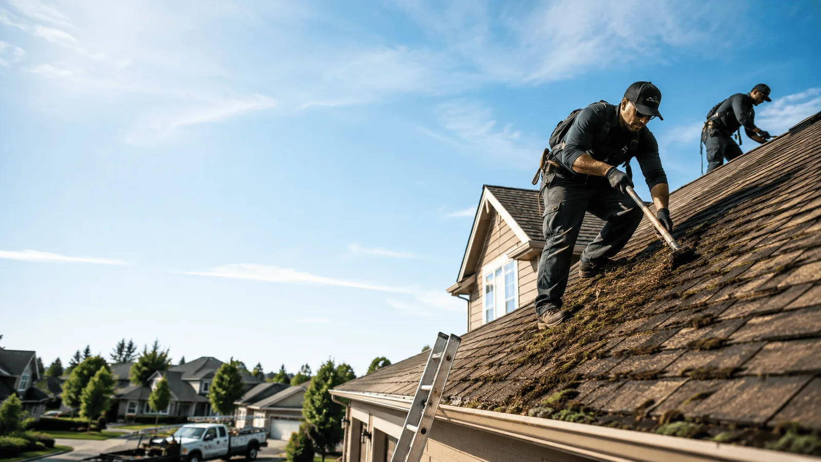Roof Moss Removal in Sargeant, MN near me